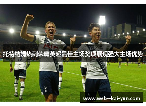 托特纳姆热刺荣膺英超最佳主场奖项展现强大主场优势